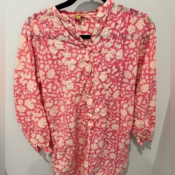 Roberta Roller Rabbit 100% cotton Tunic - S - Picture 1 of 5